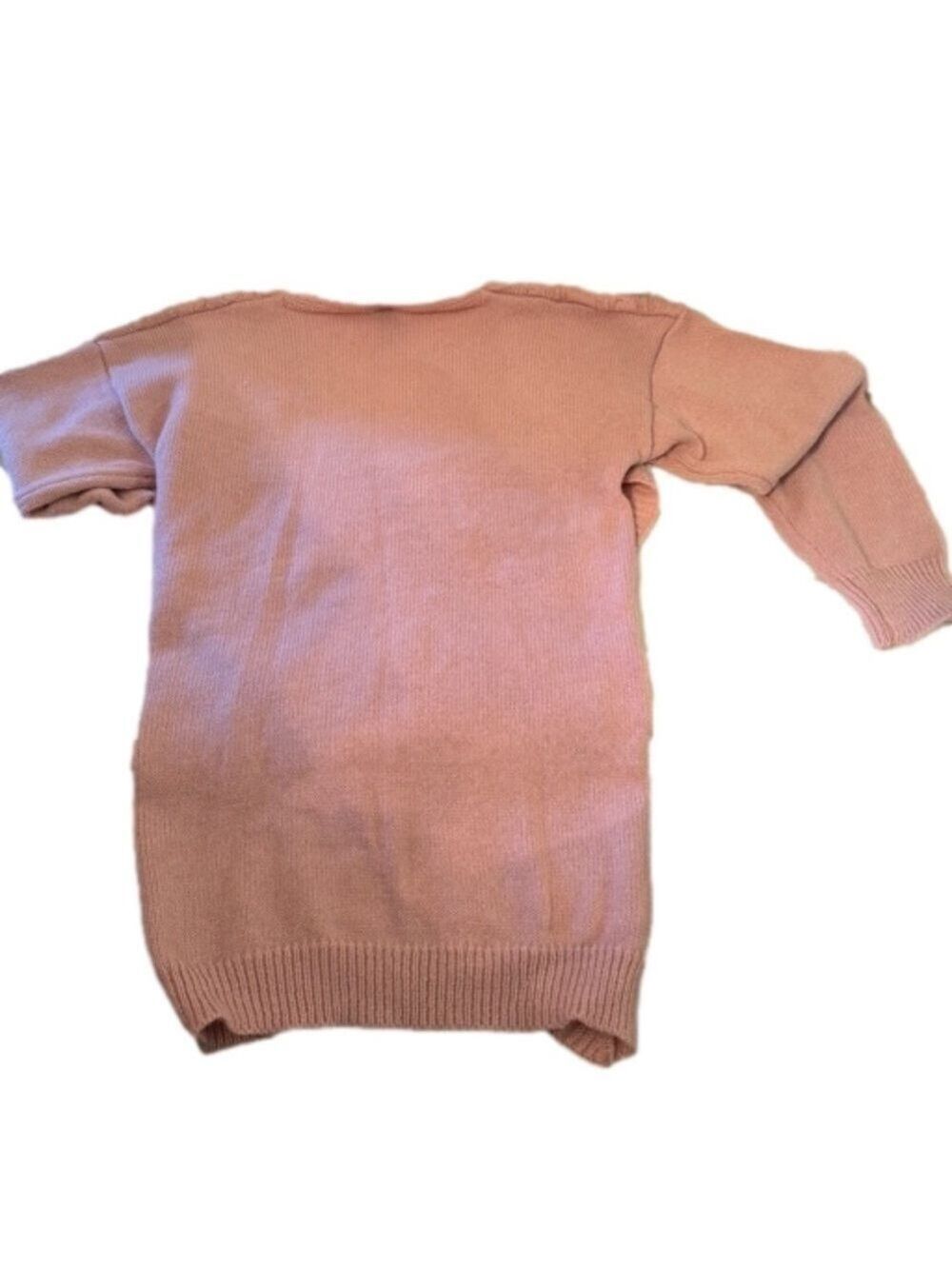 NoraCora Sweater Size S. Dusty pink/rose colored. Wrap front On Off Shoulder NEW - Picture 13 of 16
